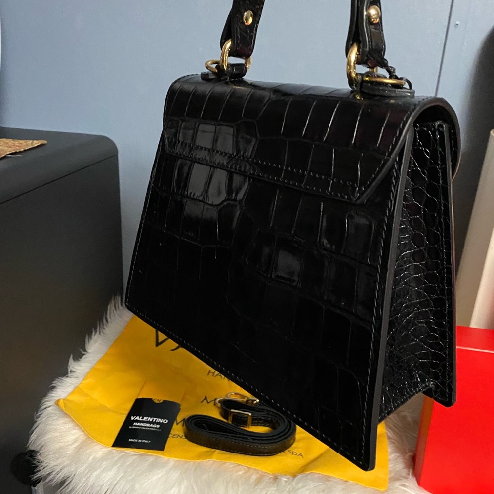 Valentino croco leather bag - Picture 4 of 5